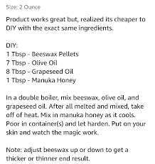 Manuka Honey Salve Essential Oils Grapeseed Oil Manuka Honey