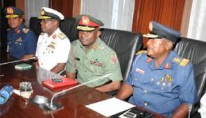 Image result for FROM LEFT: CHIEF OF THE AIR STAFF, AIR-MARSHAL SADIQUE ABUBARKAR; CHIEF OF DEFENCE STAFF, GEN. ABAYOMI GABRIEL OLONISAKIN; VICE PRESIDENT YEMI OSINBAJO; PRESIDENT MUHAMMADU BUHARI; CHIEF OF ARMY STAFF, LT-GEN. TUKUR BURATAI AND CHIEF OF NAVAL STAFF, VICE-ADMIRAL IBOK ETE EKWE IBAS, AT THE DECORATION OF SERVICE CHIEFS AT THE PRESIDENTIAL VILLA IN ABUJA ON THURSDAY (13/8/15). 5926/13/8/2015/ICE/CH/NAN