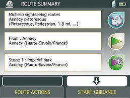 Visualizza le famose mappe michelin che vantano più di un secolo d'esperienza. Viamichelin Launch Version 7 New Edition Navigation Software