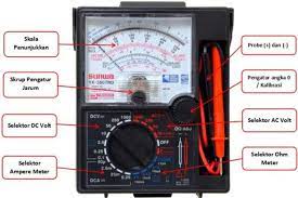 Cara menggunakan avo meter atau multimeter analog disertai cara pembacaannya. Lengkap Fungsi Cara Kerja Hingga Cara Menggunakan Multimeter