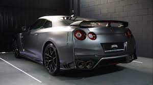 Nissan gtr explodes massive flames. 2017 Nissan Gtr Satin Dark Grey Wrap Youtube