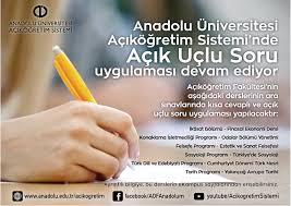 Açıköğretim fakültesi (aöf) bölümleri nelerdir ? Acik Uclu Soru Anadolu Universitesi Acikogretim Sistemi Facebook