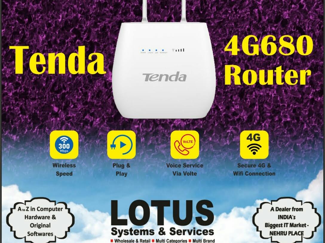 Tenda 4g Support Sim product image