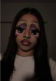 Creative Halloween Makeup Tutorial for Sad Girl Looks