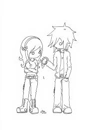 Printable coloring cute anime couple coloring pages. Cute Anime Couple Coloring Pages Coloring And Drawing