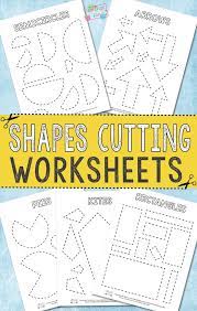 The following sets have printable cutting worksheets for preschoolers in them as well. Cutting Shapes Worksheets Itsybitsyfun Com