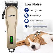 With the right grooming habits, you can keep shedding under control, untangle hair, prevent and control skin conditions, and more. Buy Aibors Dog Clippers For Grooming For Thick Coats Heavy Duty Low Noise Rechargeable Cordless Pet Hair Grooming Clippers Professional Dog Grooming Kit Dog Trimmer Shaver For Small Large Dogs Cats Pets