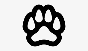 one dog pawprint free vectors logos icons and photos paw white icon png transparent png 400x400 free download on nicepng one dog pawprint free vectors logos