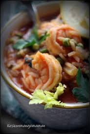 Keskonmangemaman Asopao De Camarones Soupe De Crevettes Et Riz Dominicaine En 2020 Soupe Crevette Riz Au Crevette Crevettes
