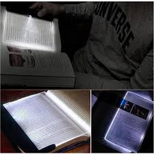 Book Reading Light Led Wedge Panel The Lux Gang