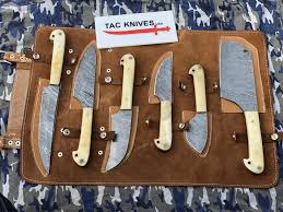 Custommade kitchen knives and chef's knives are handmade by expert metalsmiths. Kitchen Knife Set