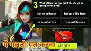 You can find the correct answers at the end of each round. Free Fire Patch Quiz Answers 5 Questions Freefire Youtube