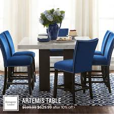 Put together a dining room set that expresses your style, or stop by a design center and let an ethan allen designer put one together for you. American Signature Furniture Artemis Table American Signature Furniture Furniture Reclining Furniture