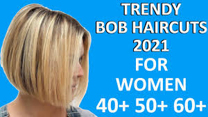 Stunning short haircut and color transformation 😮 short hairstyle ideas for over 40. Trendy Short Bob Haircuts 2021 For Women Over 40 50 60 Youtube