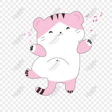 Klik kanan pada gambar yang terpilih. Lucu Pink Kartun Kucing Bernyanyi Yang Dilukis Dengan Tangan Sen Png Grafik Gambar Unduh Gratis Lovepik