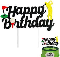 One day i will have one too as soon as i can convince mrs. Buy Golf Cake Topper Golf Birthday Decorations Black And Golf Ball Birthday Party Decorations For Sport Themed Man Boy Girl Bday Party Double Sided Black Glitter Decor Online In Indonesia B097xqc7qn