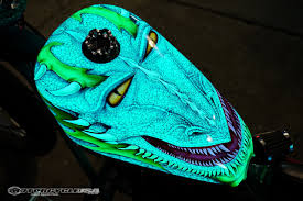 Lumilor El Coating System Debuts In Daytona Motorcycle Paint Jobs Motorcycle Tank Motorcycle Usa