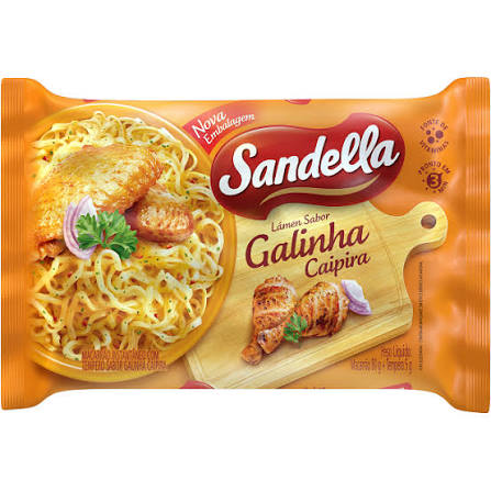 MIOJO SANDELLA GALINHA CAIPIRA