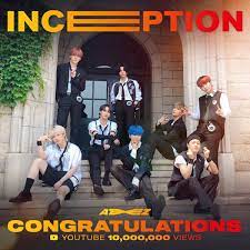 'thanxx', 'inception' 더블 타이틀곡으로 ateez(에이티즈)만의 새로운 유스 컬쳐 예고! Ateez Updates On Twitter Trans Ateez ìì´í°ì¦ Inception Official Mv 10 000 000 Views Inception Music Video Youtube Views Reached 10 Million Thank You To Atiny For Your Continued Love And Interest