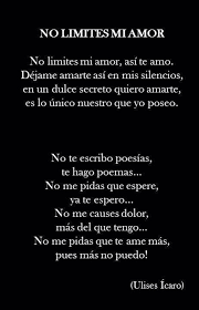 No Limites Mi Amor Spanish Quotes Quotes Words