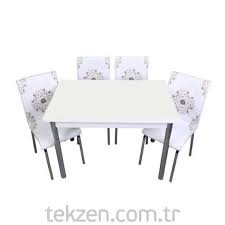 Tekzen Kristal Acilir Kapanir Mutfak Masasi Takimi Mobilya Mutfak Urunler