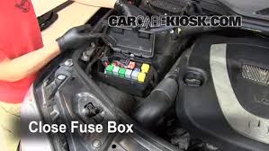 Fuse box mercedes 2002 230 fuel injection diagram. Replace A Fuse 2006 2011 Mercedes Benz Ml350 2007 Mercedes Benz Ml350 3 5l V6