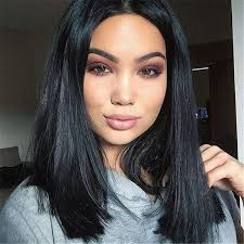 Think of jet black hair as the deepest, darkest hair color there is. Malaysian Straight Short Bob Wigs Glueless Full Lace Human Hair Wigs For Black Women 130 Density 8 16 Inch Fdshine Remy Human Hair Cheap Human Hair Lace Wigs From Fdshinehairfactory 39 09 Dhgate Com