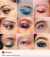 All The Euphoria Makeup Looks From Season One What They Mean Artistry Makeup Aesthetic Makeup Eye Makeup