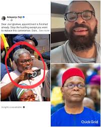 Dear Joe Igbokwe, appointment is finished already. Stop the hustling except  you want to replace this cameraman. Doing media aide in old age is actually  crazy. Old data boys! 🤦‍♂️"