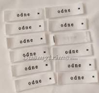Professional cotton twill labels made to order