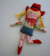 Rag Doll Cowgirl Earth Friendly Soft Doll With Red Boots And Etsy Soft Dolls Doll Making Cloth Rag Doll