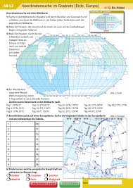 Freie karte des europäischen kontinents mit grenzen. Koordinatensuche Im Gradnetz Erde Europa Unterrichtsmaterial Im Fach Erdkunde Geographie Unterrichten Erdkunde Koordinaten