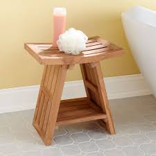 teak asian style shower stool shower seats bathroom accessories bathroom 175 backordered till march 17 width 11 duschhocker asiatische badezimmer hocker