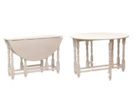 Plateau pliable rond blanc en polyéthylène haute densité (pehd). Table Pliable Ronde Bois Blanc 115x80cm J Line J Line By Jolipa Jl