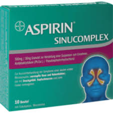 Der daher wirkt das medikament entzündungshemmend und fiebersenkend und kann die. Aspirin Sinucomplex Anwendung Nebenwirkungen Wechselwirkungen Apotheken Umschau