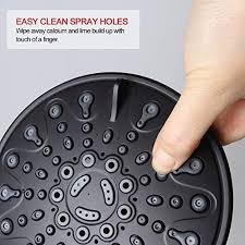 Exposed b & s faucet feature: Matte Black 3 Handle Tub And Shower Faucet Set With 6 Spray Shower Head Bathtub Faucet Set With Tub Spout Bathroom Mixer Tub And Shower Trim Kit With Valve Pricepulse