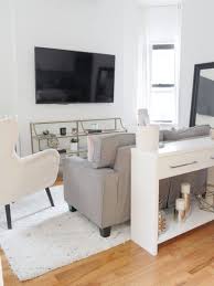 Before After The Most Charming Apartment In Nyc City Chic Decor Apartment Decorating Rental Apartment Decorating Rental Budget Small Apartment Living Room