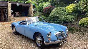 Image result for Mineral Blue 1959 MG