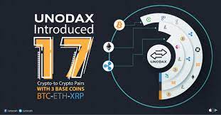 Unodax Launched 17 Crypto To Crypto Trading Pairs With 3 Base Coins Btc Eth And Xrp Update The Unodax Exchange App Now To St Third Base Coins Trading
