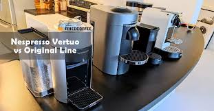 Find nespresso in coffee makers | buy or sell coffee makers in calgary from keurig, breville available for sale, brand new and unopened, still in the box nespresso's vertuo chrome coffee barely used nespresso machine included with coffee pods and one return package for the empty. Nespresso Original Vs Vertuo Line Crosby Cafe