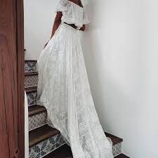 Tsbridal beach wedding dress long sleeves round neck lace wedding gowns. 50 Trendy Off The Shoulder Wedding Dresses