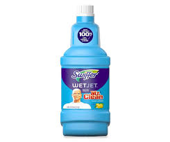 Swiffer Wetjet Multi Purpose And Hardwood Liquid Floor Cleaner Solution Refill With The Power Of Mr Clean Lemon 42 2 Fl Oz In 2020 Floor Cleaner Cleaning Solutions Swiffer
