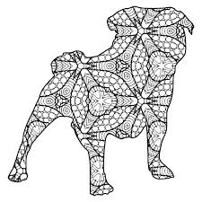30 Free Printable Geometric Animal Coloring Pages The Cottage Market Geometric Animals Dog Coloring Book Zebra Coloring Pages