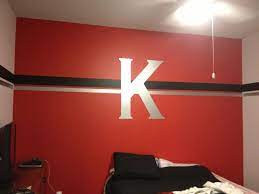 Pin By Nikki Walsh On Boys Bedrooms Boy Room Paint Boy Room Red Boys Room Decor
