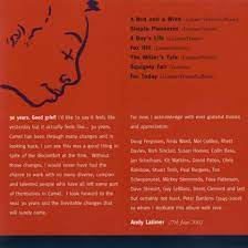 A nod and a wink. Caratula Interior Frontal De Camel A Nod And A Wink Portada