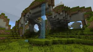 minecraft waterfall minecraft wallpaper minecraft minecraft building
