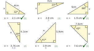 The relation between the sides and angles of a right triangle is the basis for trigonometry. My Maths Answers Trig Missing Angles