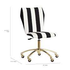 Flexliving striped accent chair, living room armchairs and home office desk chairs, beige stripe. The Emily Meritt Stripe Airgo Chair Desk Chair Pottery Barn Teen