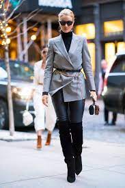 These Fashion Girl Boots Are Still A Thing Here Are 7 Outfits To Prove It Stylish Winter Outfits Over The Knee Boot Outfit High Knee Boots Outfit