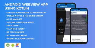 Android webview is a system component powered by chrome that allows android apps to display web content. Free Download Android Webview App Using Kotlin Web Url To Android App Converter Android Webview Template Nulled Latest Version Downloader Zone